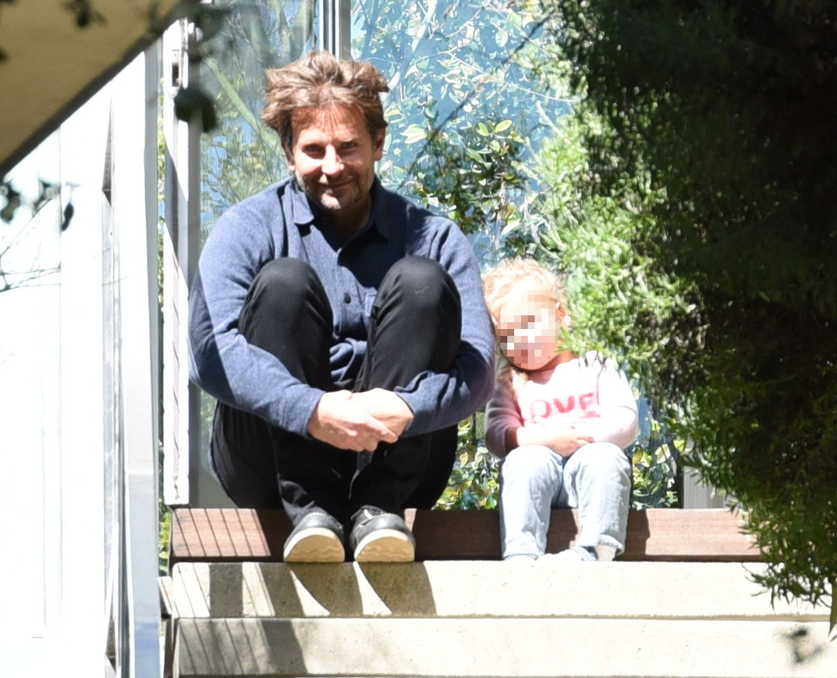 Bradley Cooper i Irina Shayk z córeczką Leą