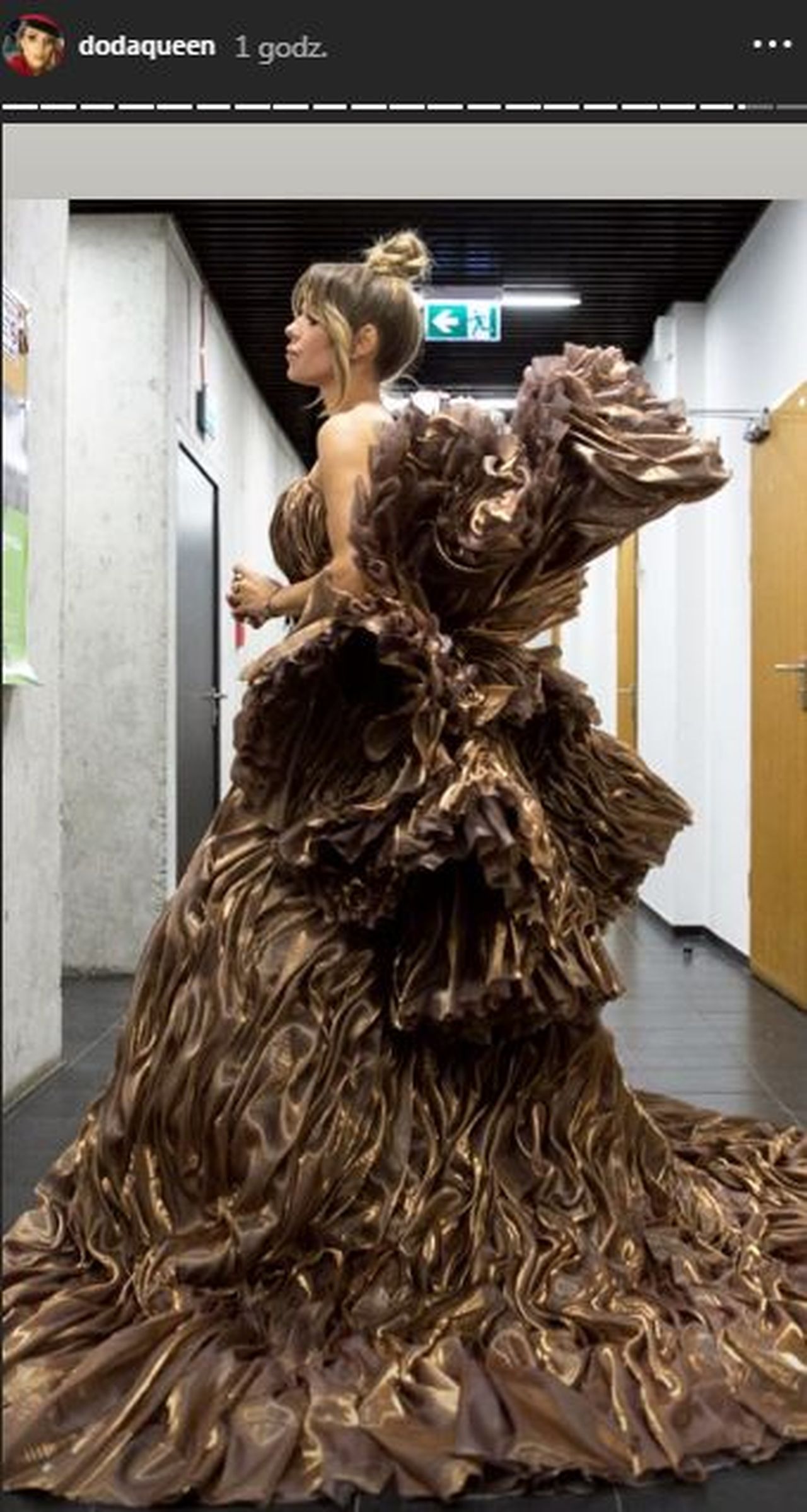 doda suknia patrycja kujawa występ filharmonia Instagram