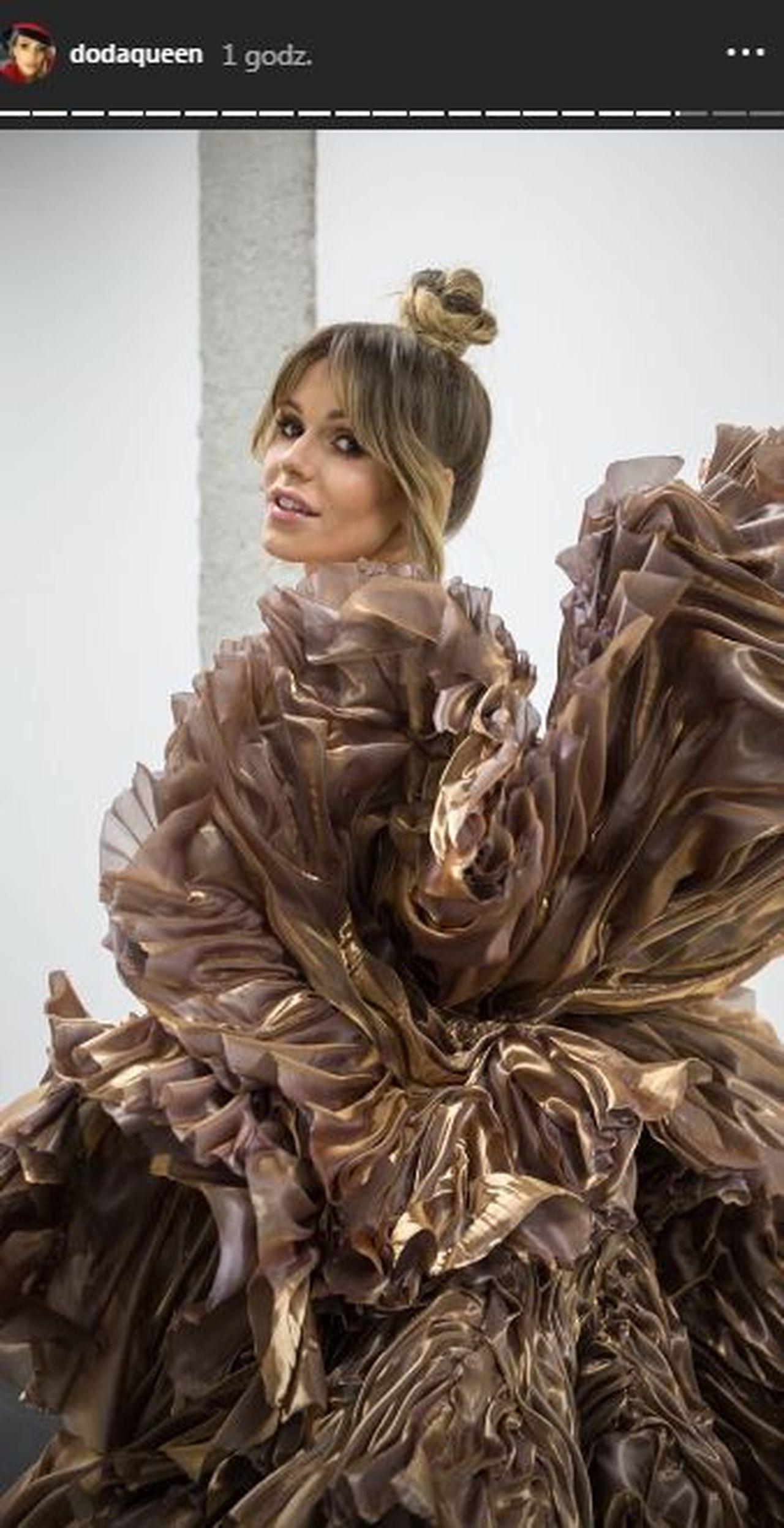 doda suknia patrycja kujawa występ filharmonia Instagram
