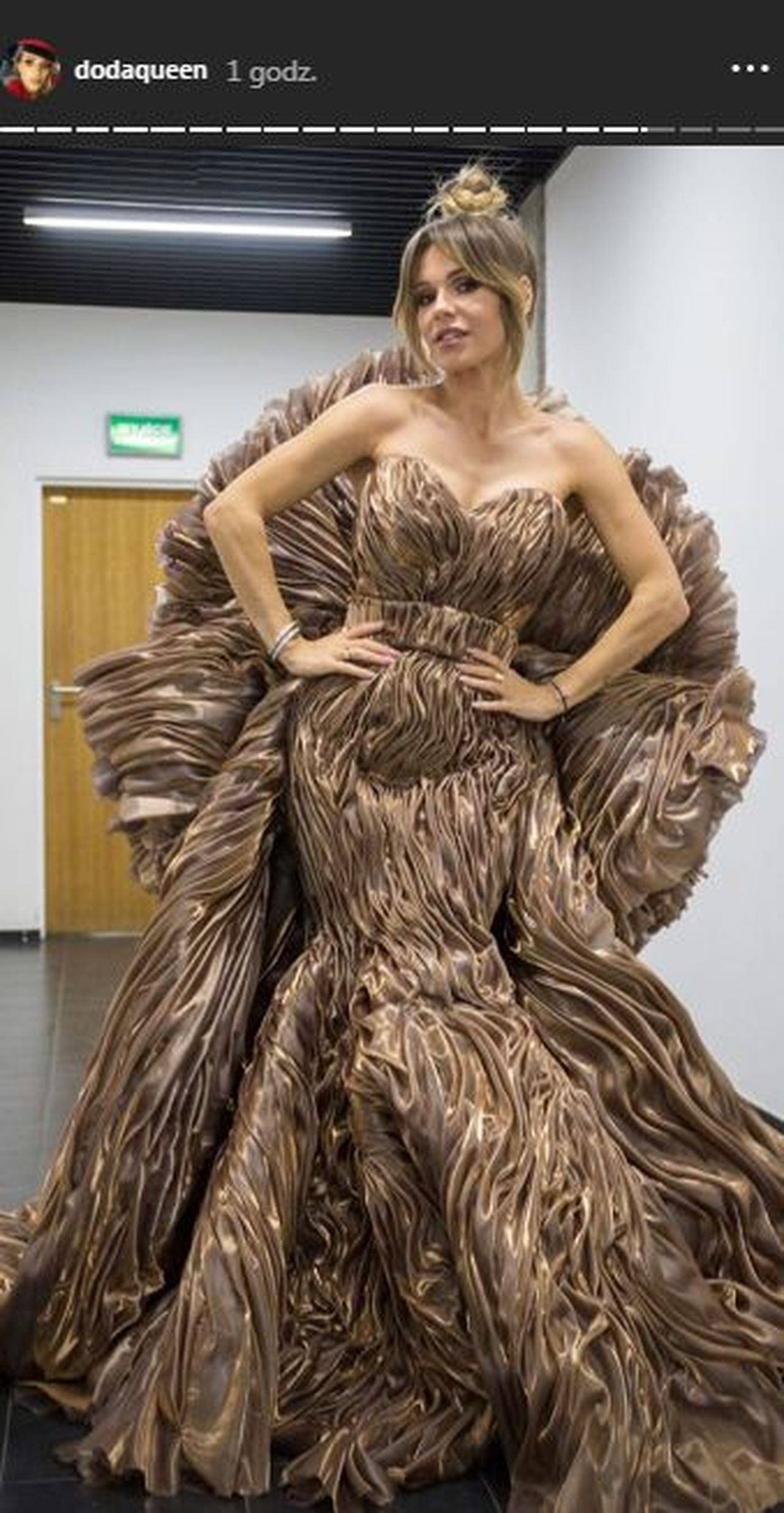 doda suknia patrycja kujawa występ filharmonia Instagram