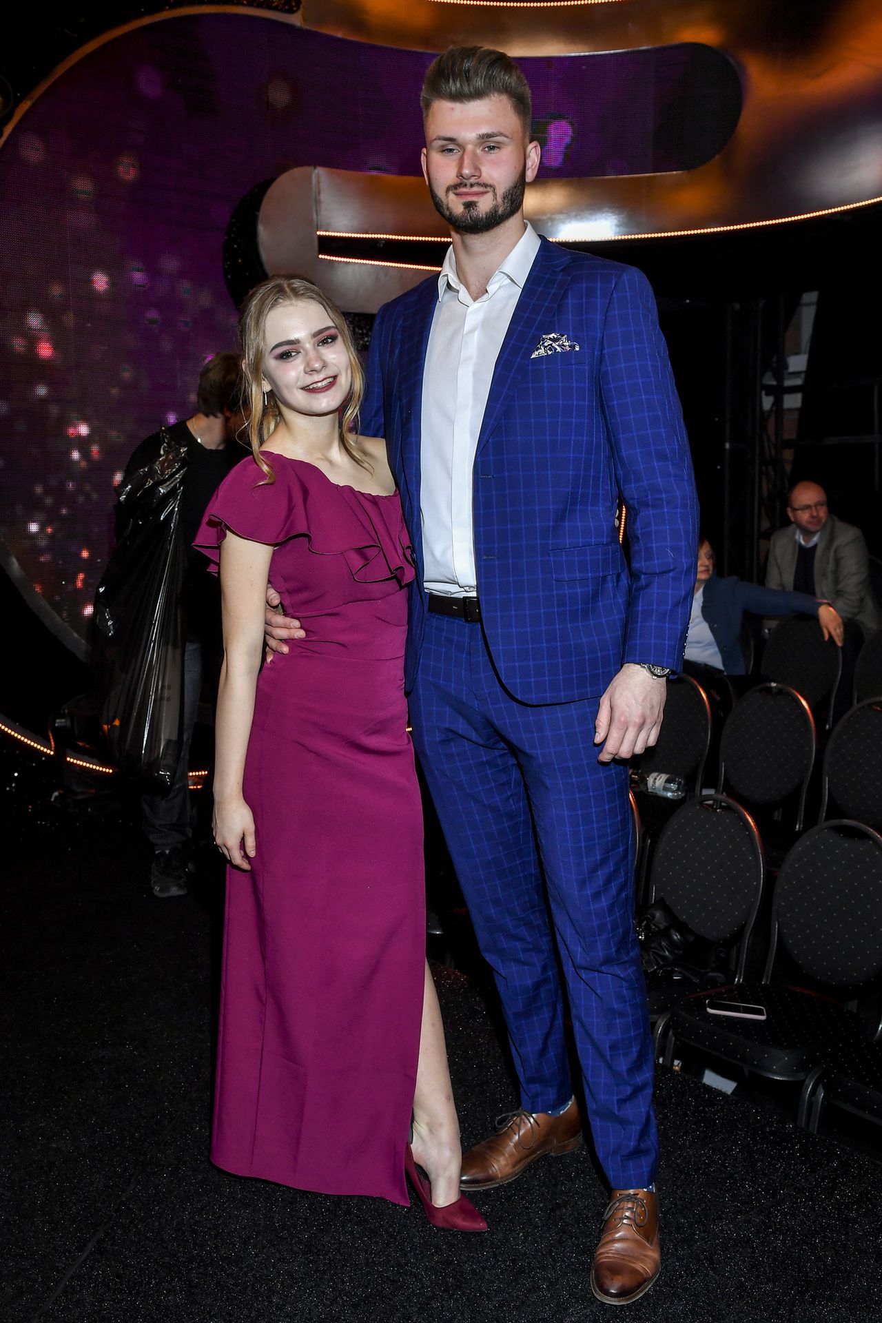 Julia Wróblewska na planie Tańca z gwiazdami z nowym chłopakiem