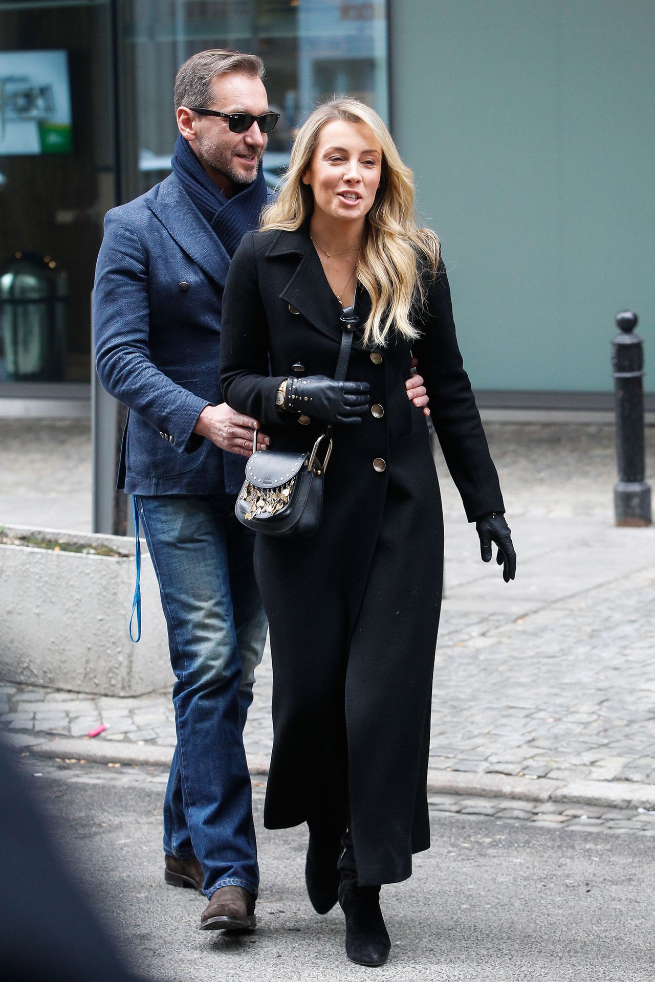 Karolina Ferenstein Kraśko, żona Piotra Kraśki z mężem