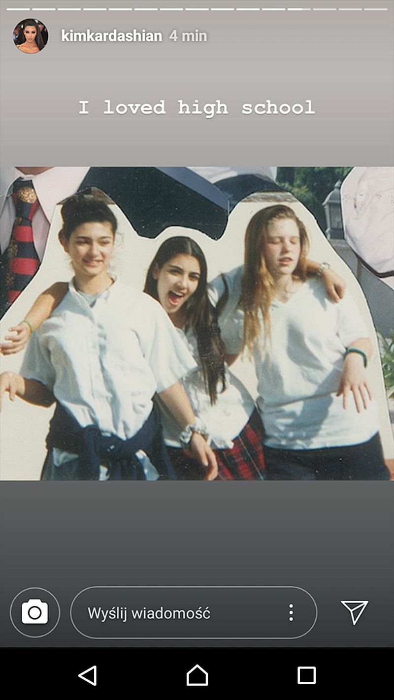 kim kardashian w młodości