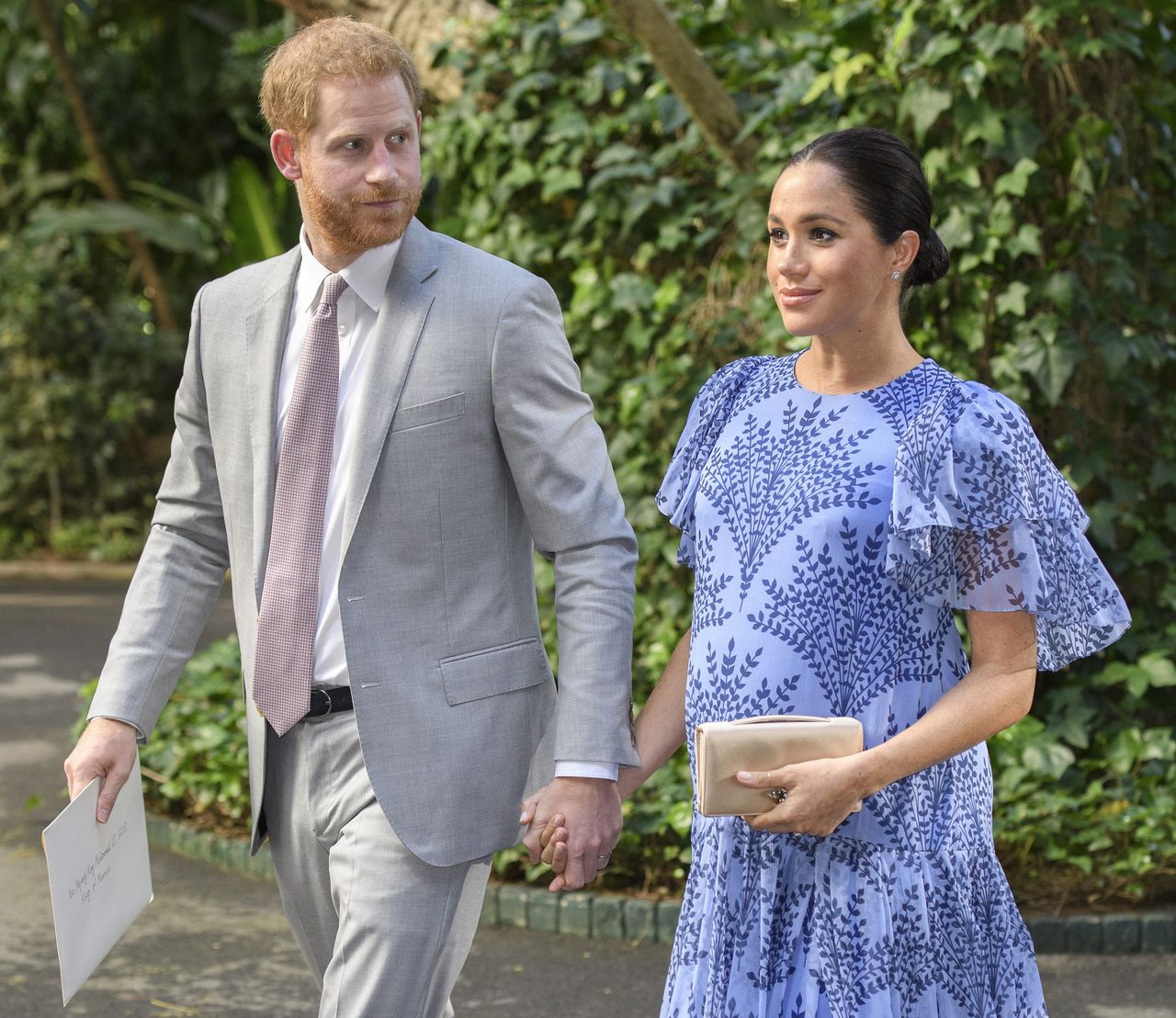 Harry and Meghan are received by HM The King of Morocco