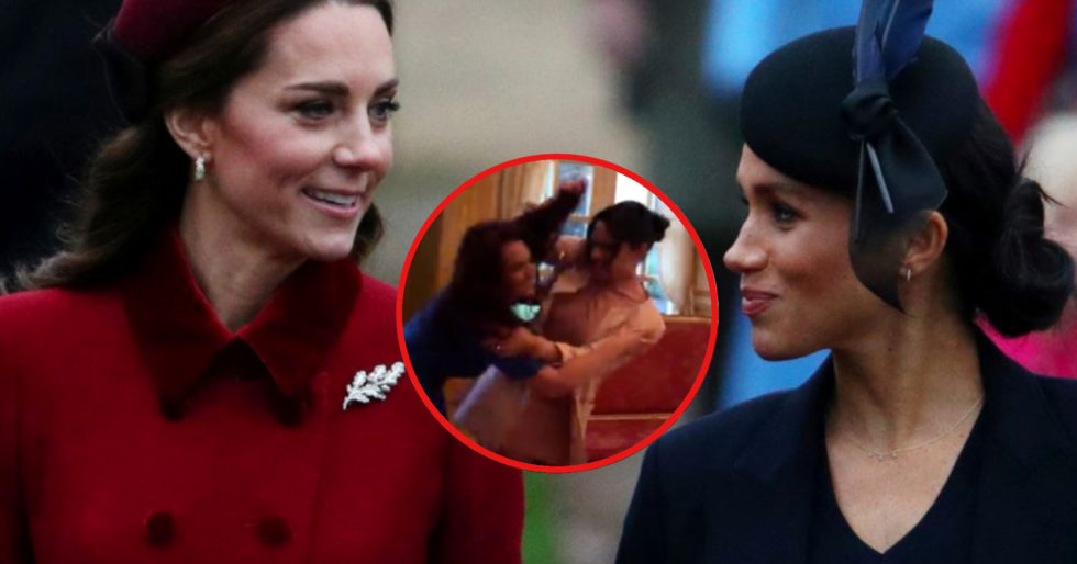 Sieć obiegły zdjęcia Meghan i Kate okładających się PIĘŚCIAMI Sieć obiegły zdjęcia Meghan i Kate okładających się PIĘŚCIAMI