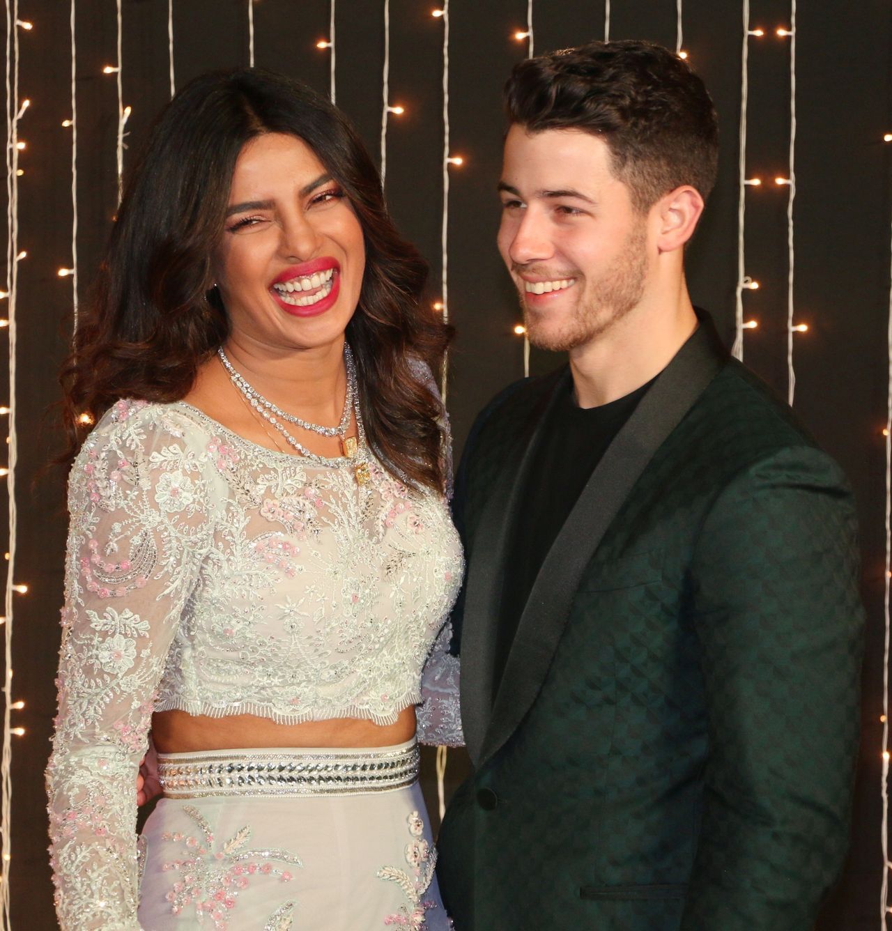 Priyanka Chopra and Nick Jonas continue glamorous wedding celebrations with a third Reception in Mumbai / Zed Jameson / BACKGRID , kod: Priyanka Chopra and Nick Jonas