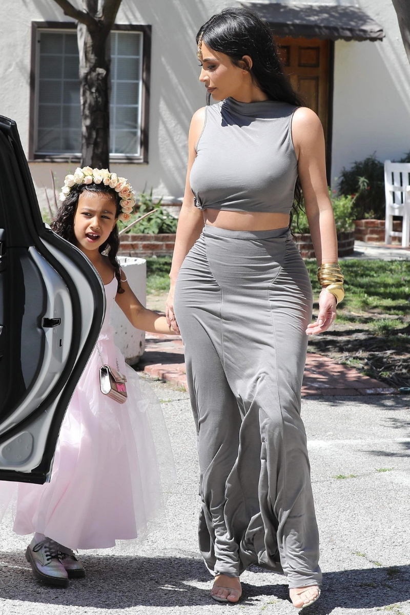 Kim Kardashian z córką Nori