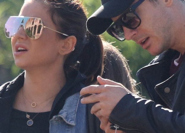 EXCLUSIVE: Polish footballer Robert Lewandowski spotted in Rome