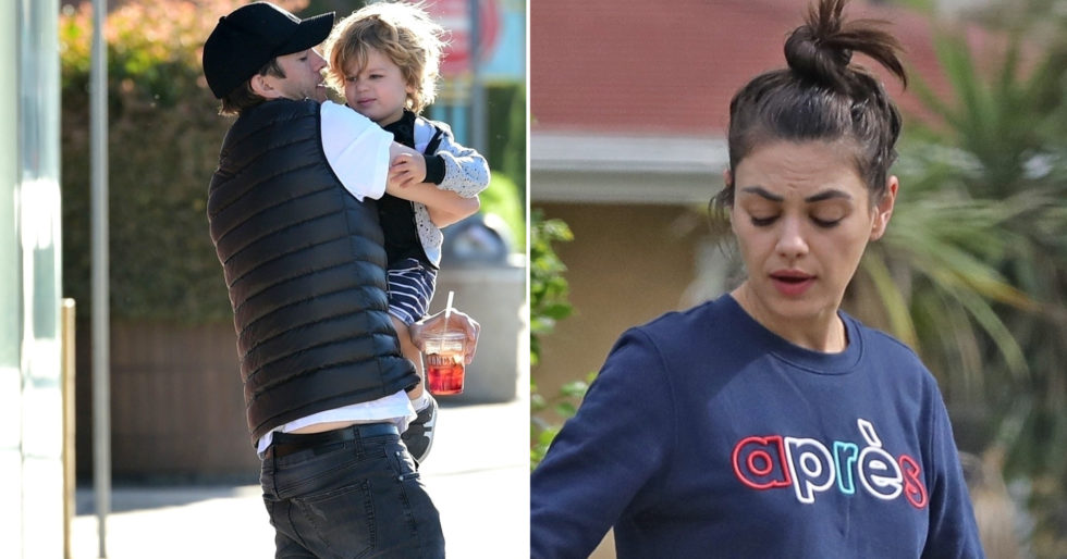 Mila Kunis i Ashton Kutcher zabrali dzieci na śniadanie (ZDJĘCIA) Mila Kunis i Ashton Kutcher zabrali dzieci na śniadanie (ZDJĘCIA)
