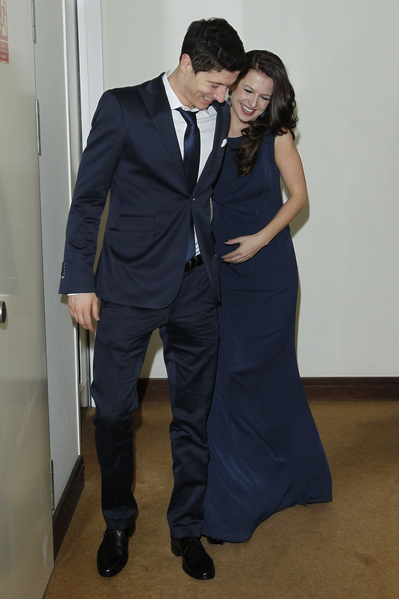 Anna Lewandowska z RObertem