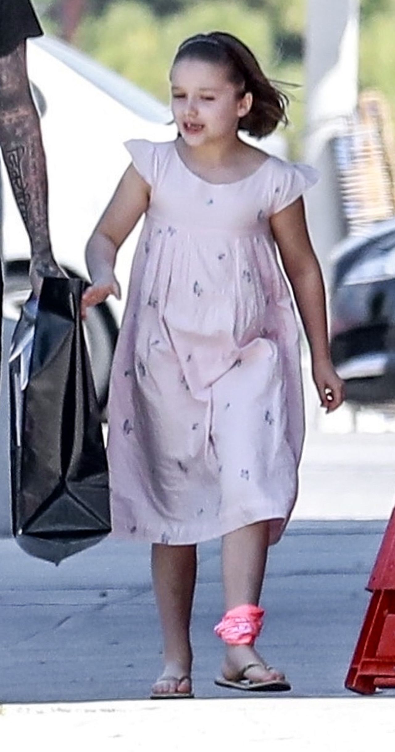 David Beckham z córką Harper Seven