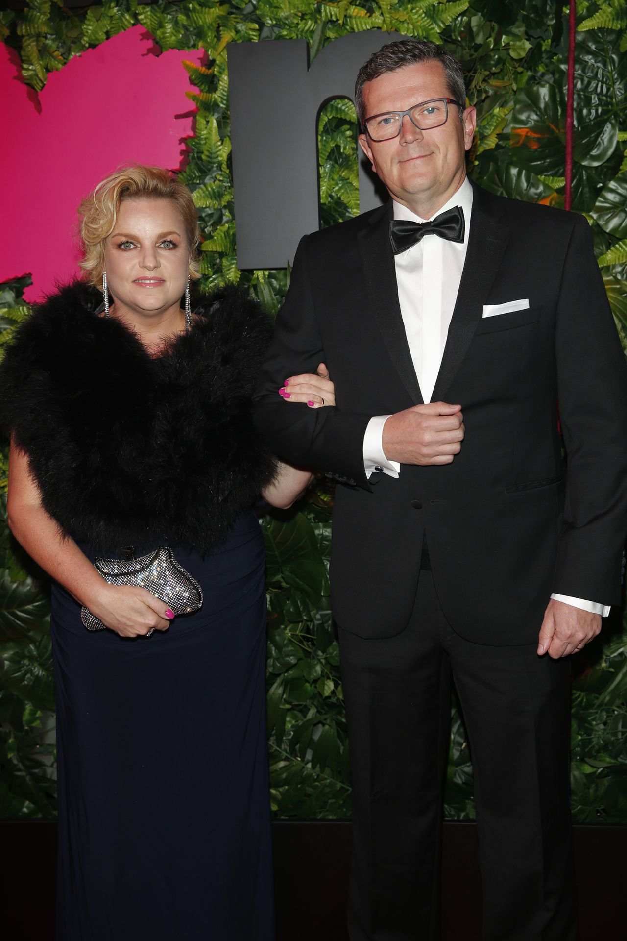 Katarzyna Bosacka z mężem