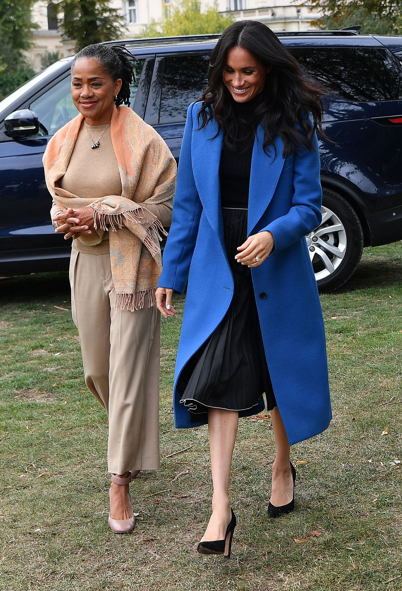 Meghan Markle i Doria Ragland na akcji charytatywnej