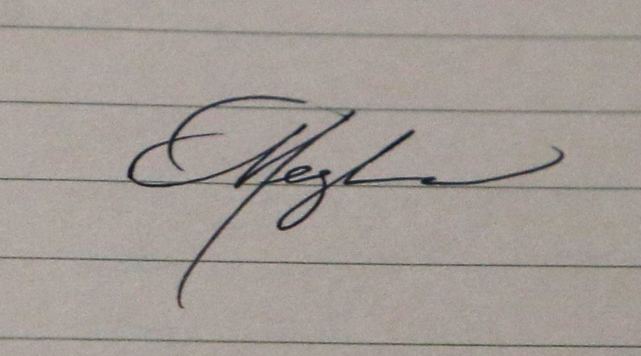 Podpis Meghan Markle