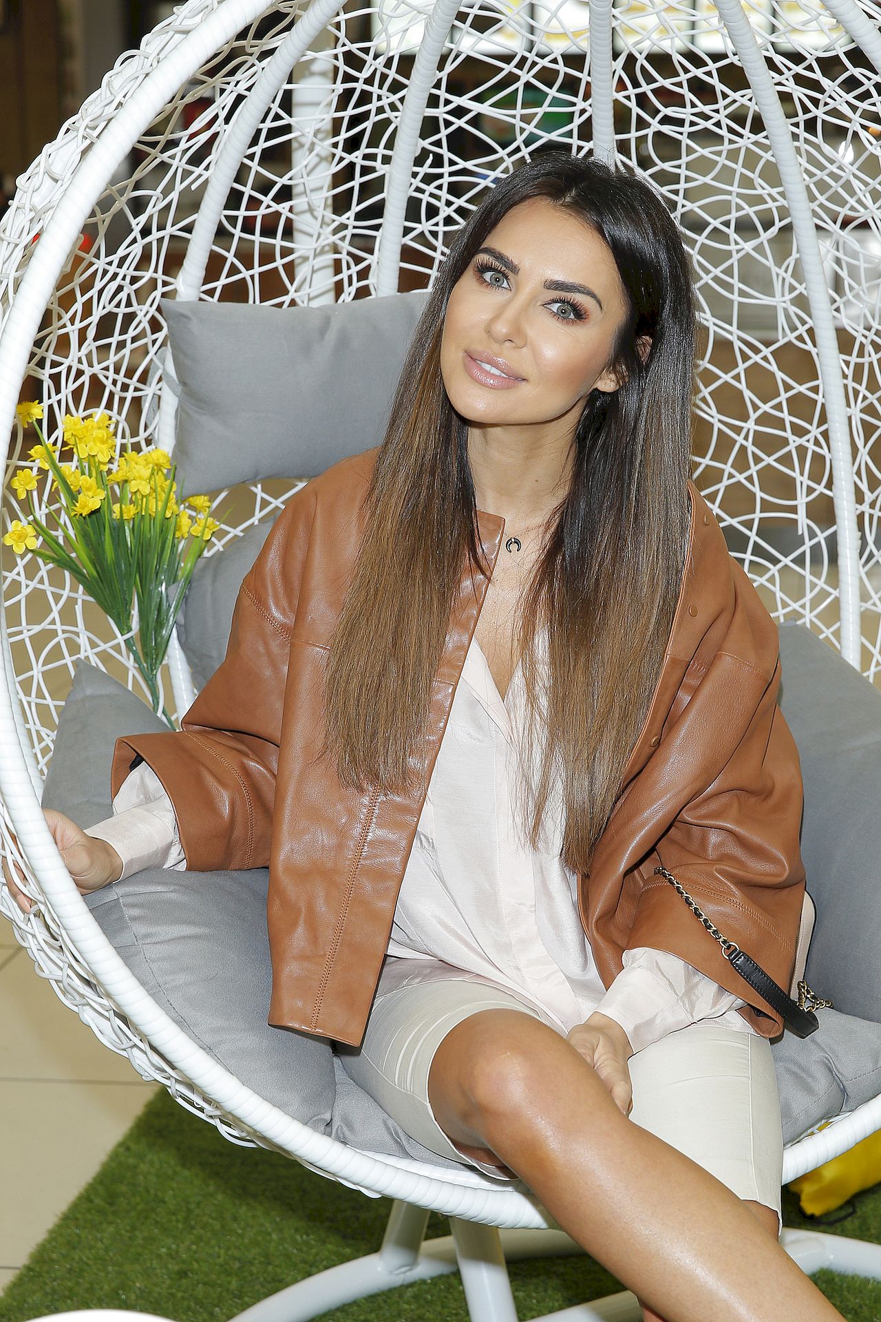 Natalia Siwiec na evencie Tesco