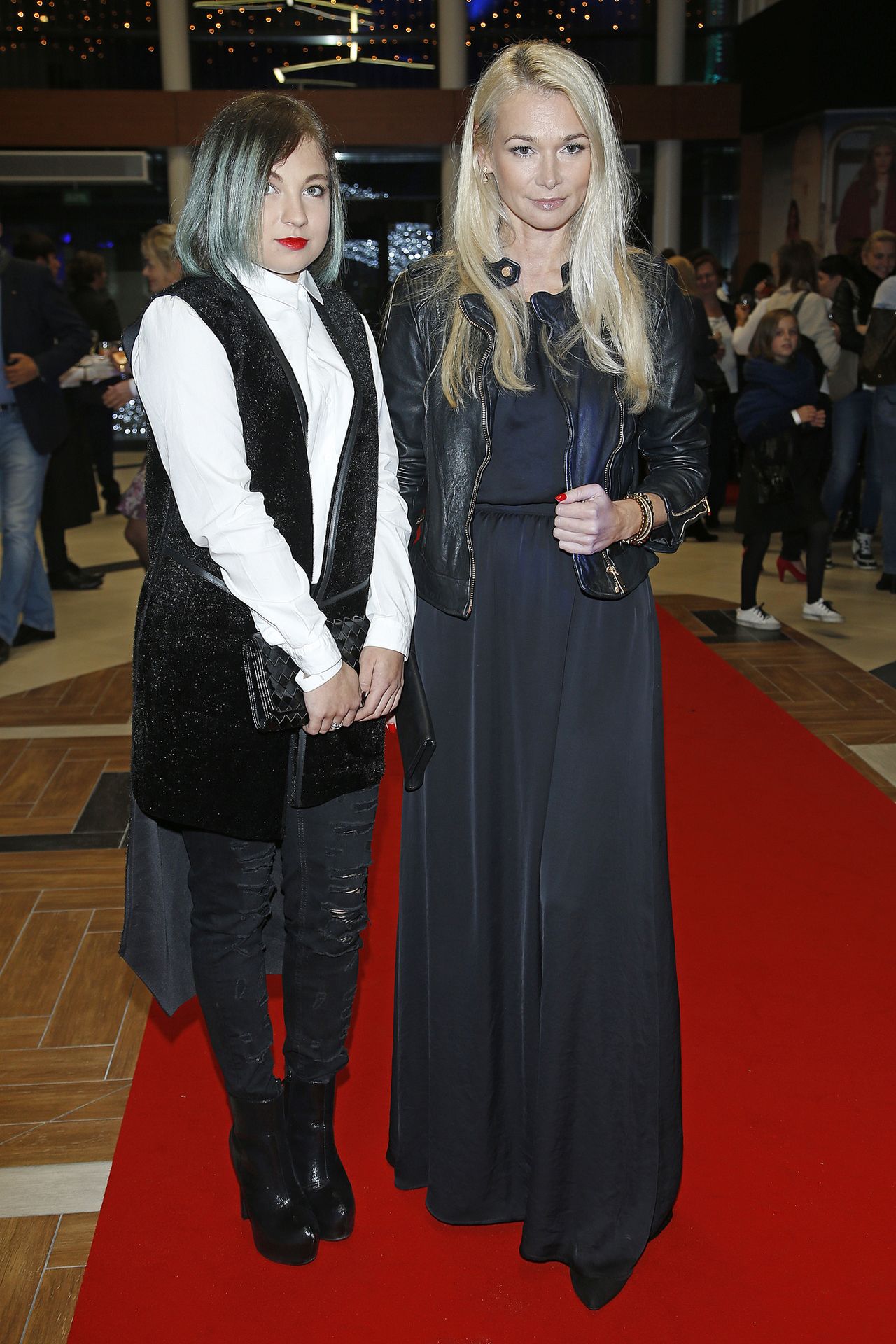 Ewa Pacuła z córką Nicole Saletą