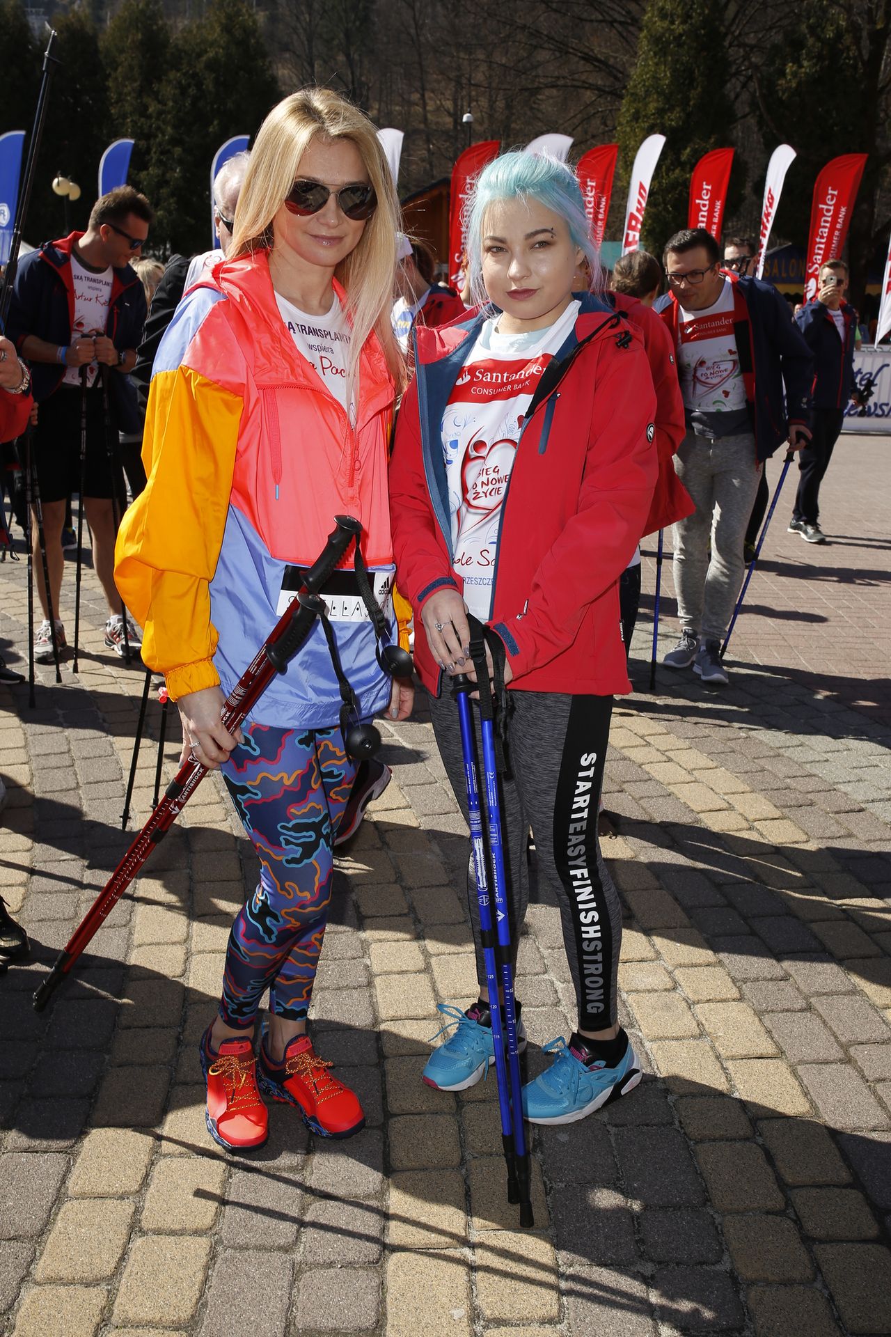 Ewa Pacuła z córką Nicole Saletą