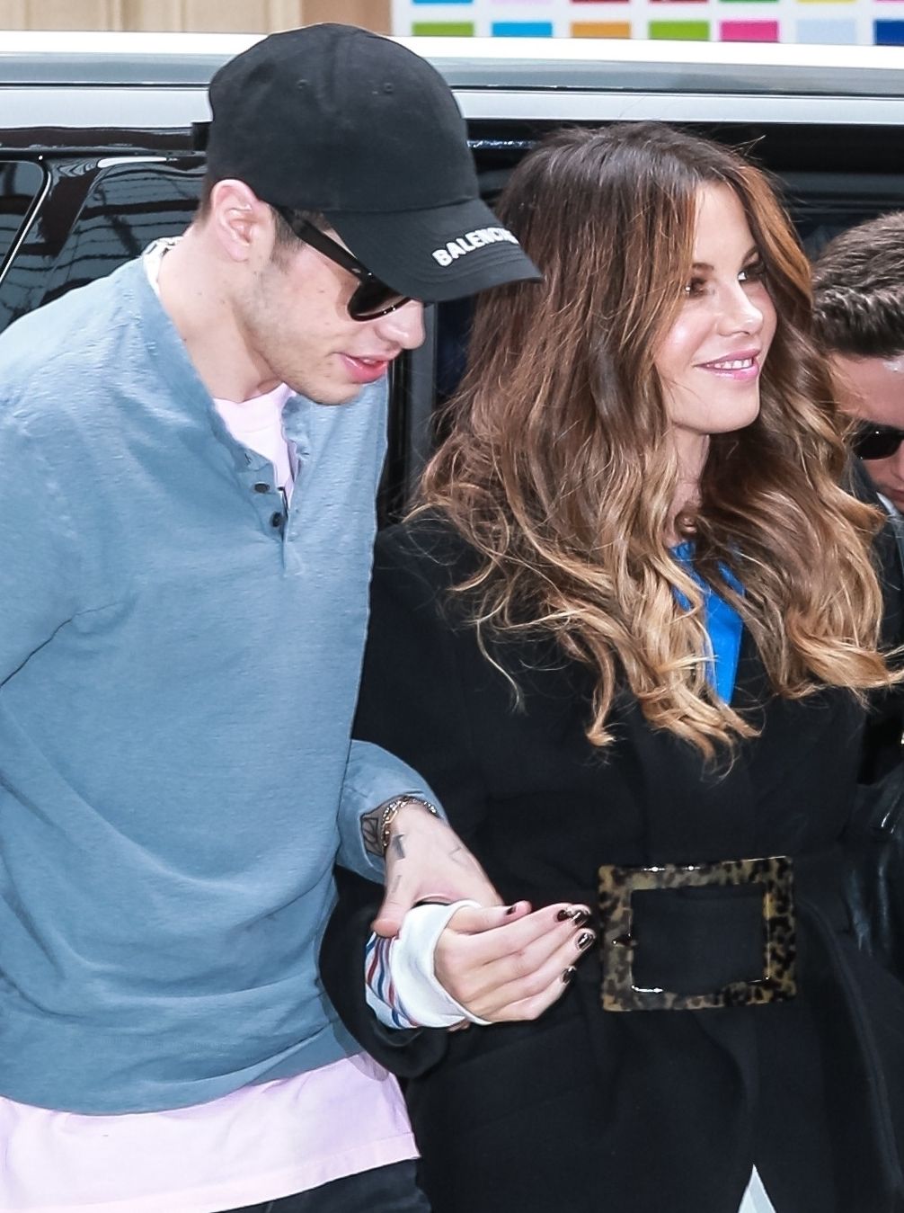 Pete Davidson holds hands while out with girlfriend Kate Beckinsale Pete Davidson, Kate Beckinsale