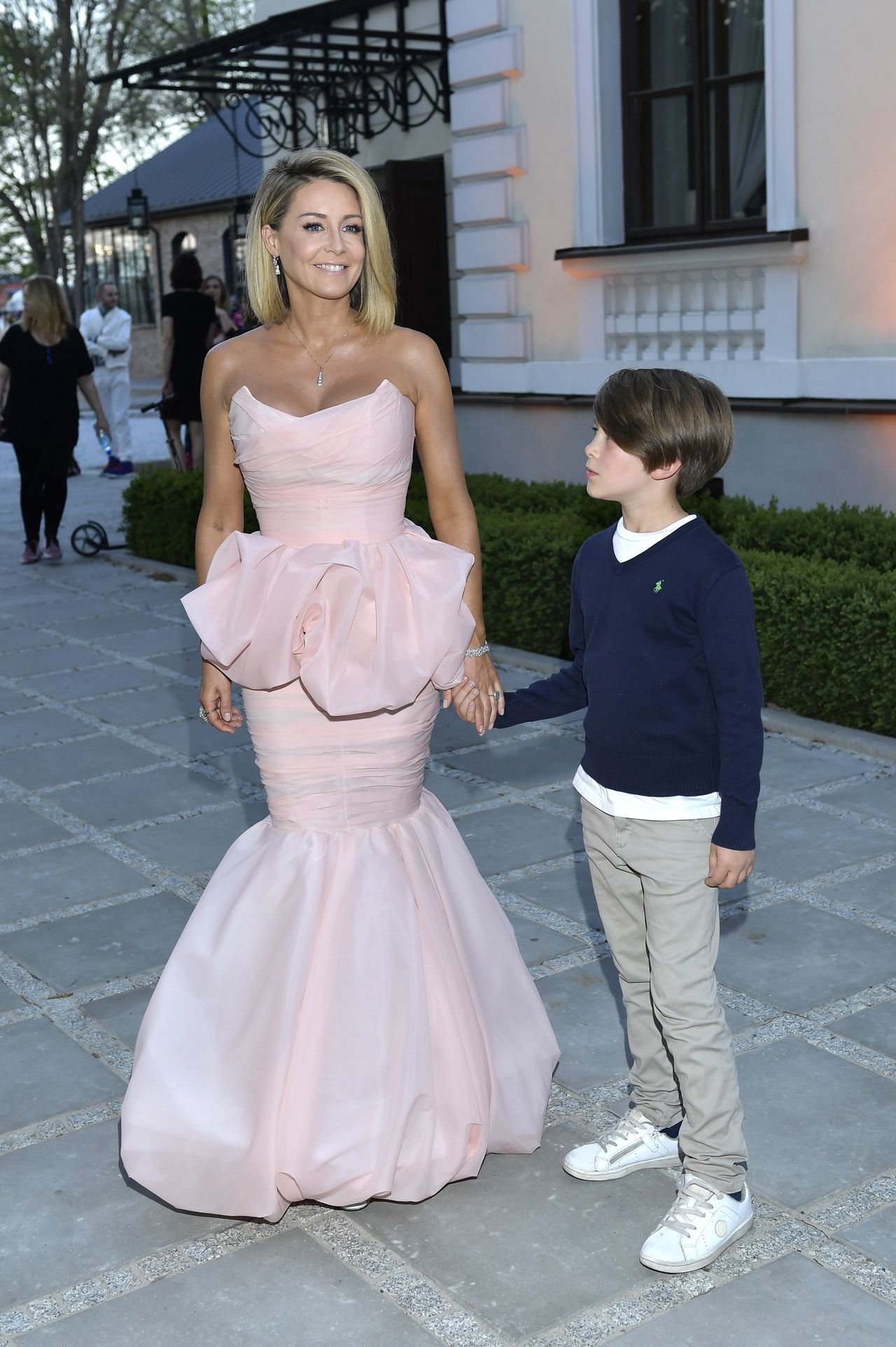 Małgorzata Rozenek z synem