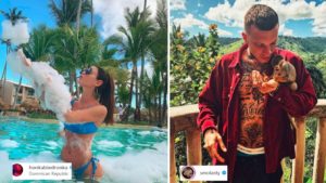 Honorata Skarbek i Smolasty odpoczywają na Dominikanie. Raper wywinął niezłego psikusa Honce