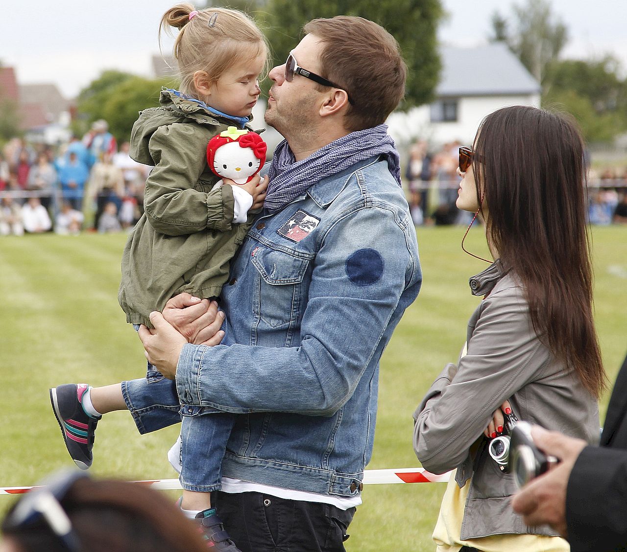 Tomasz Karolak z córką Leną