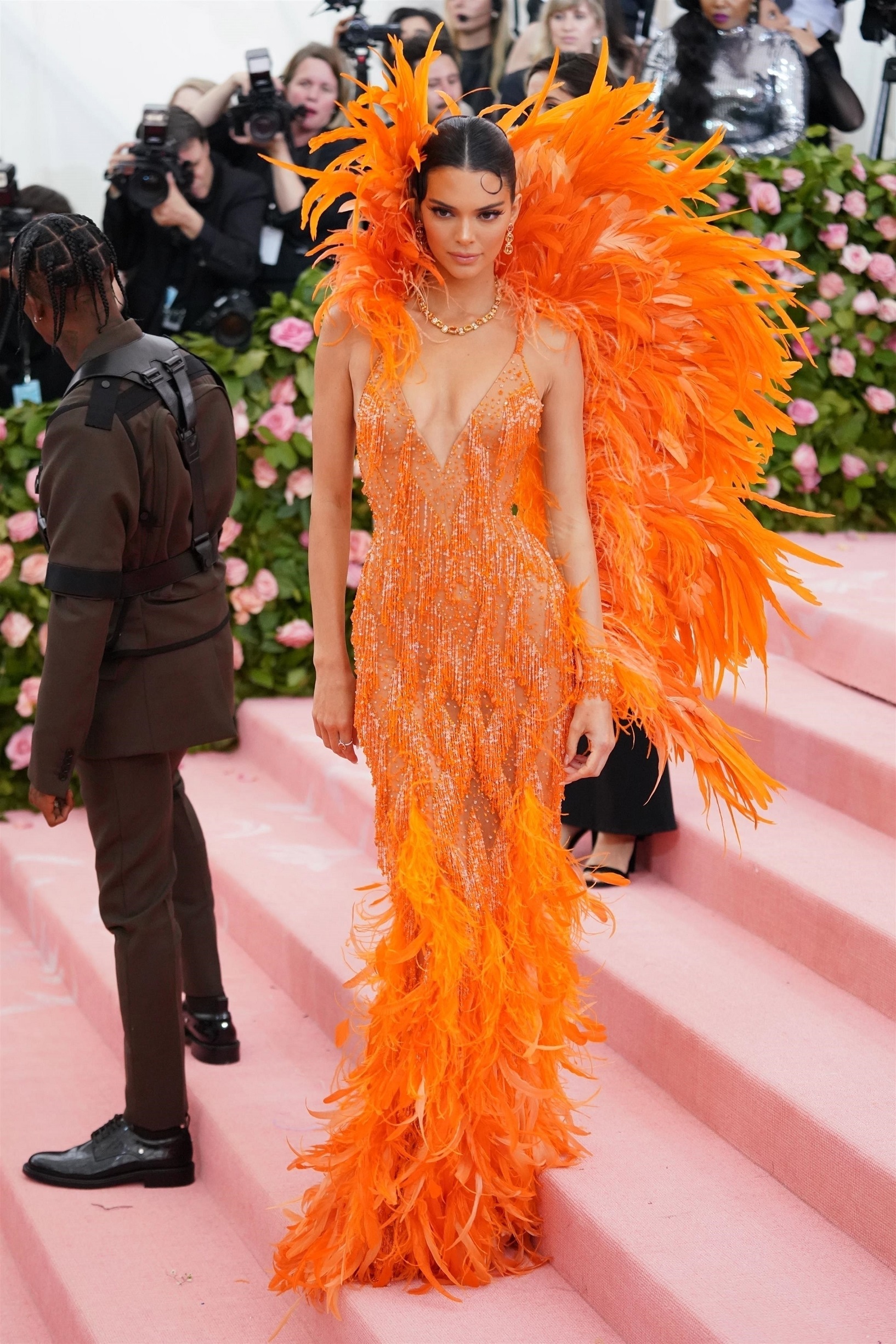 Celebrities look stunning as they step out for the Met Gala Kendall Jenner