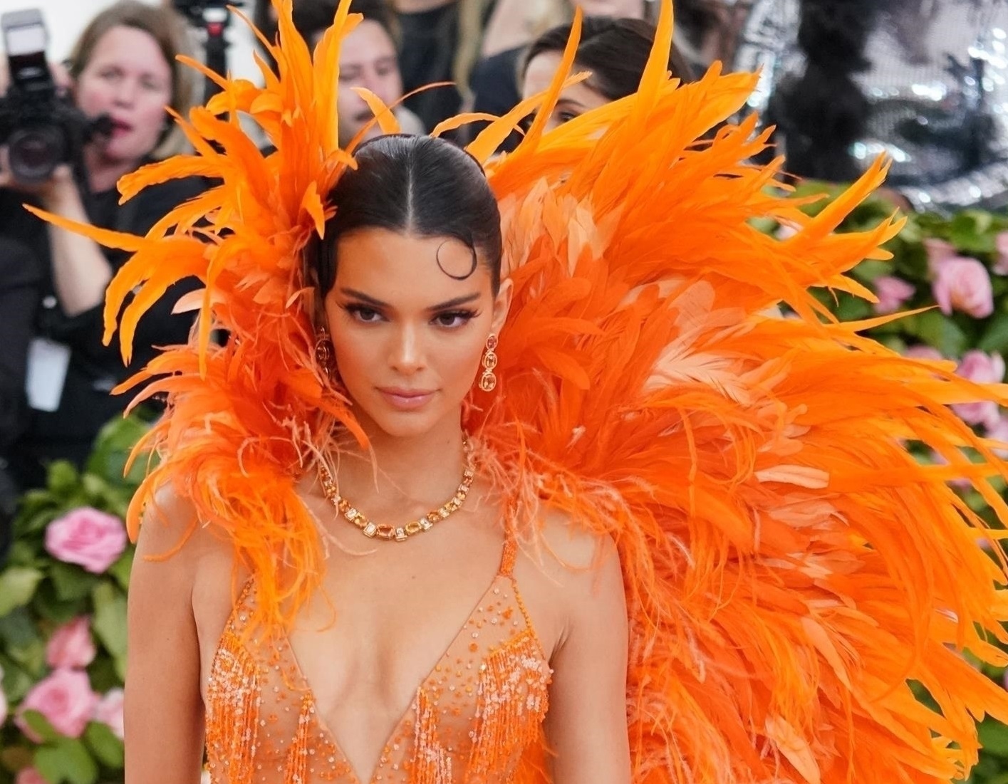 Celebrities look stunning as they step out for the Met Gala Kendall Jenner