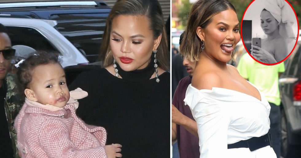 Chrissy Teigen NAGA z ciążowym brzuchem opowiada o DEPRESJI po urodzeniu córki Chrissy Teigen NAGA z ciążowym brzuchem opowiada o DEPRESJI po urodzeniu córki