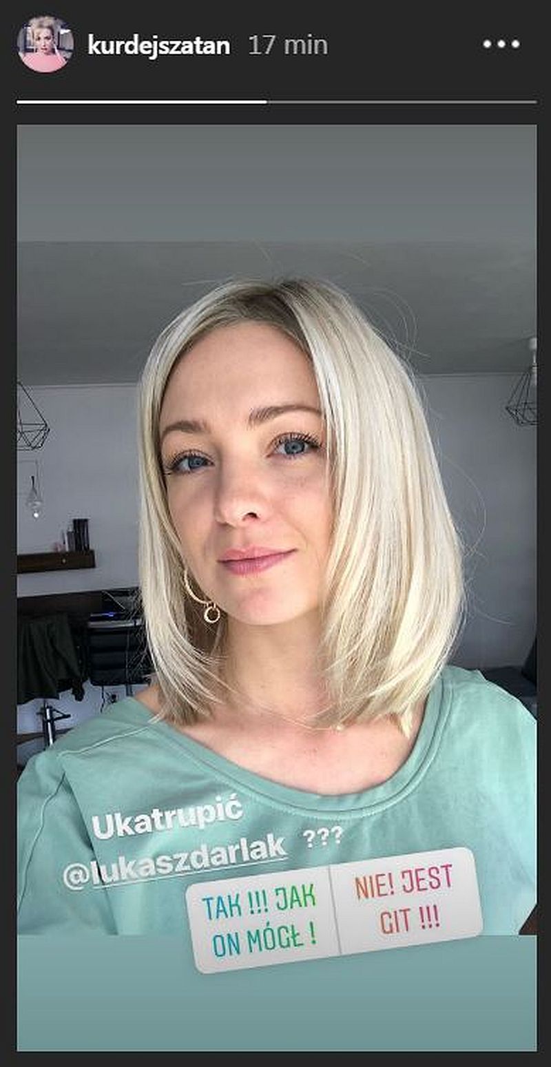 Basia Kurdej-Szatan w bobie