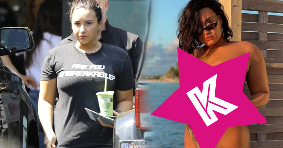 Mimo wagi Demi Lovato chwali się ciałem w SKĄPYM BIKINI Mimo wagi Demi Lovato chwali się ciałem w SKĄPYM BIKINI