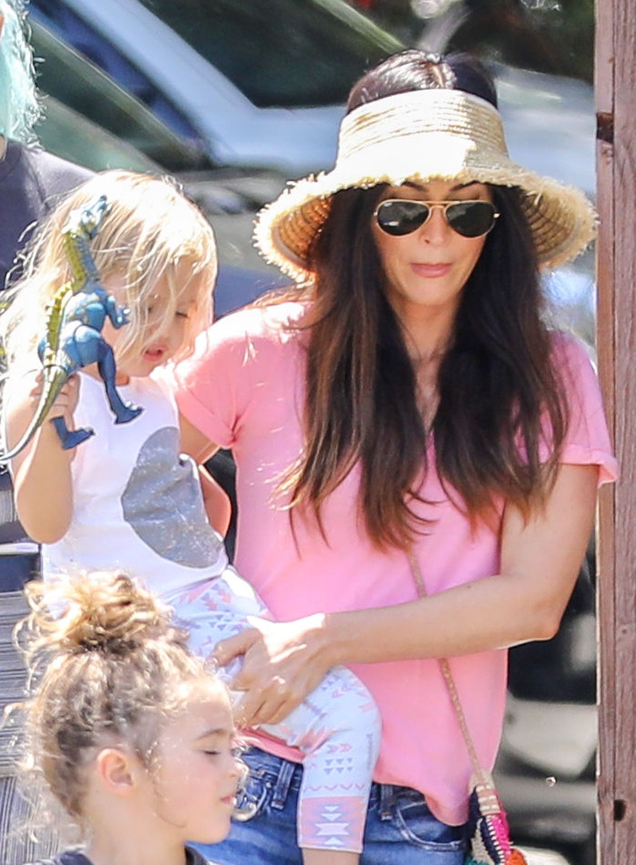PREMIUM EXCLUSIVE Single Megan Fox spends Mother's Day with the kids