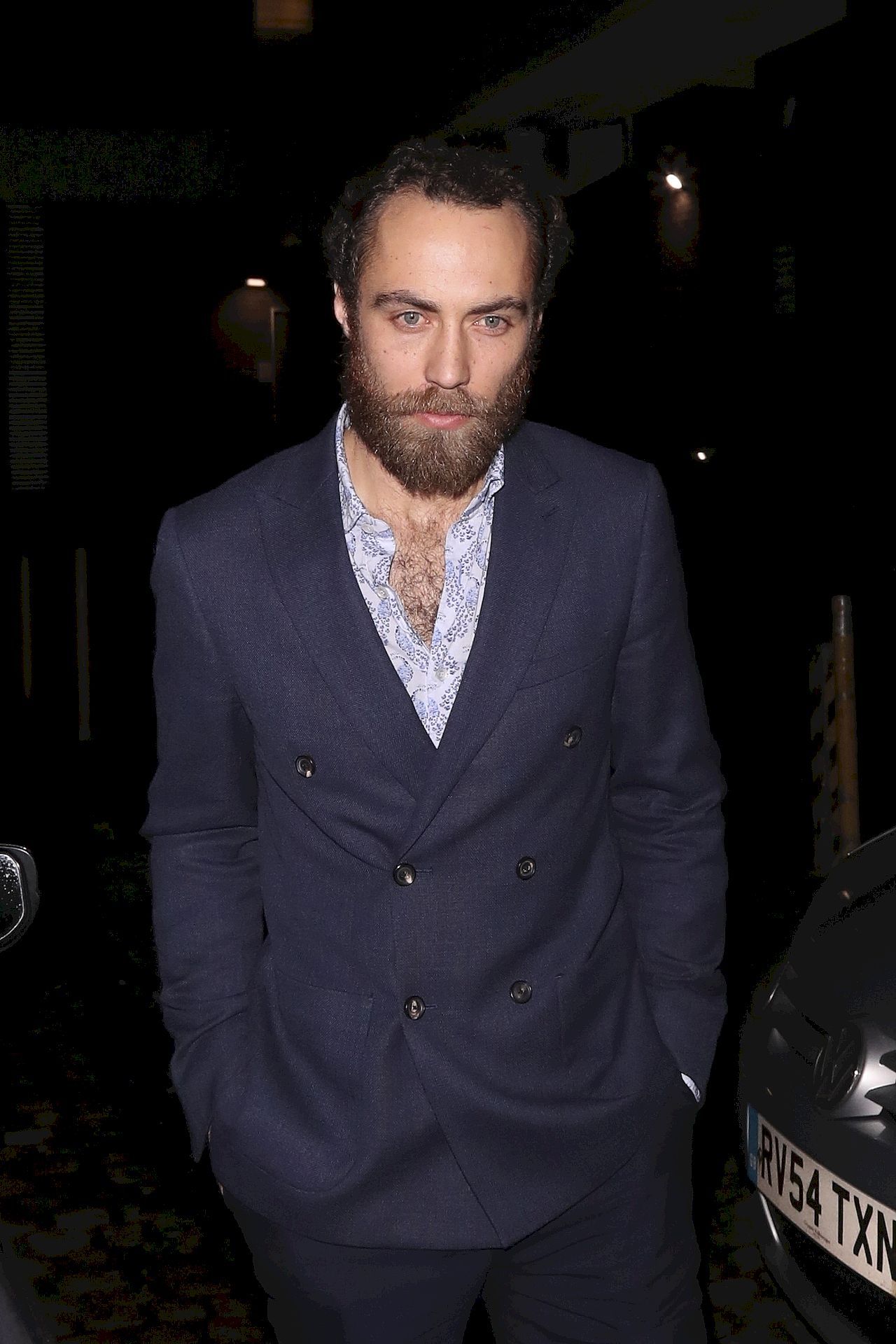 Celebrities leaving the Chiltern Firehouse / Old Boy's Club / BACKGRID , kod: James Middleton
