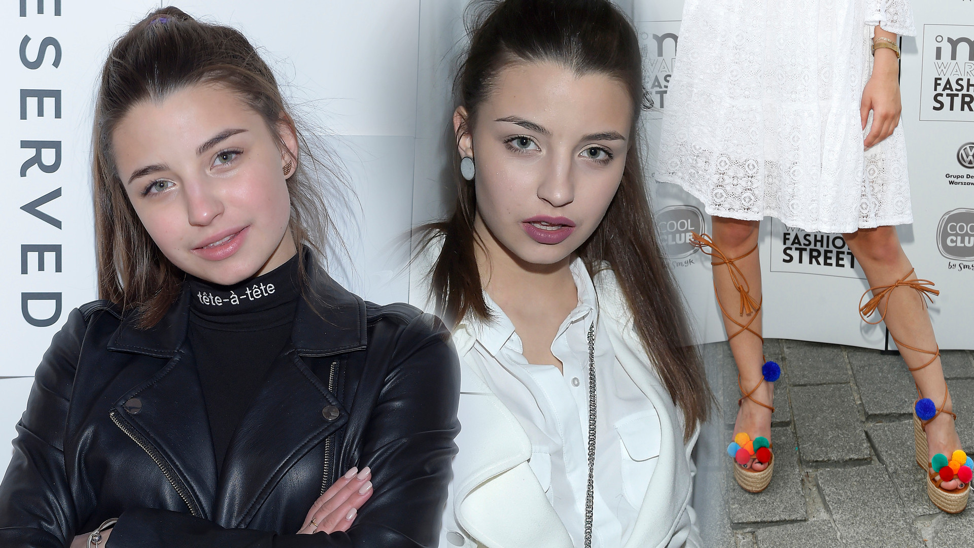 julia wieniawa na początku kariery julia wieniawa na początku kariery