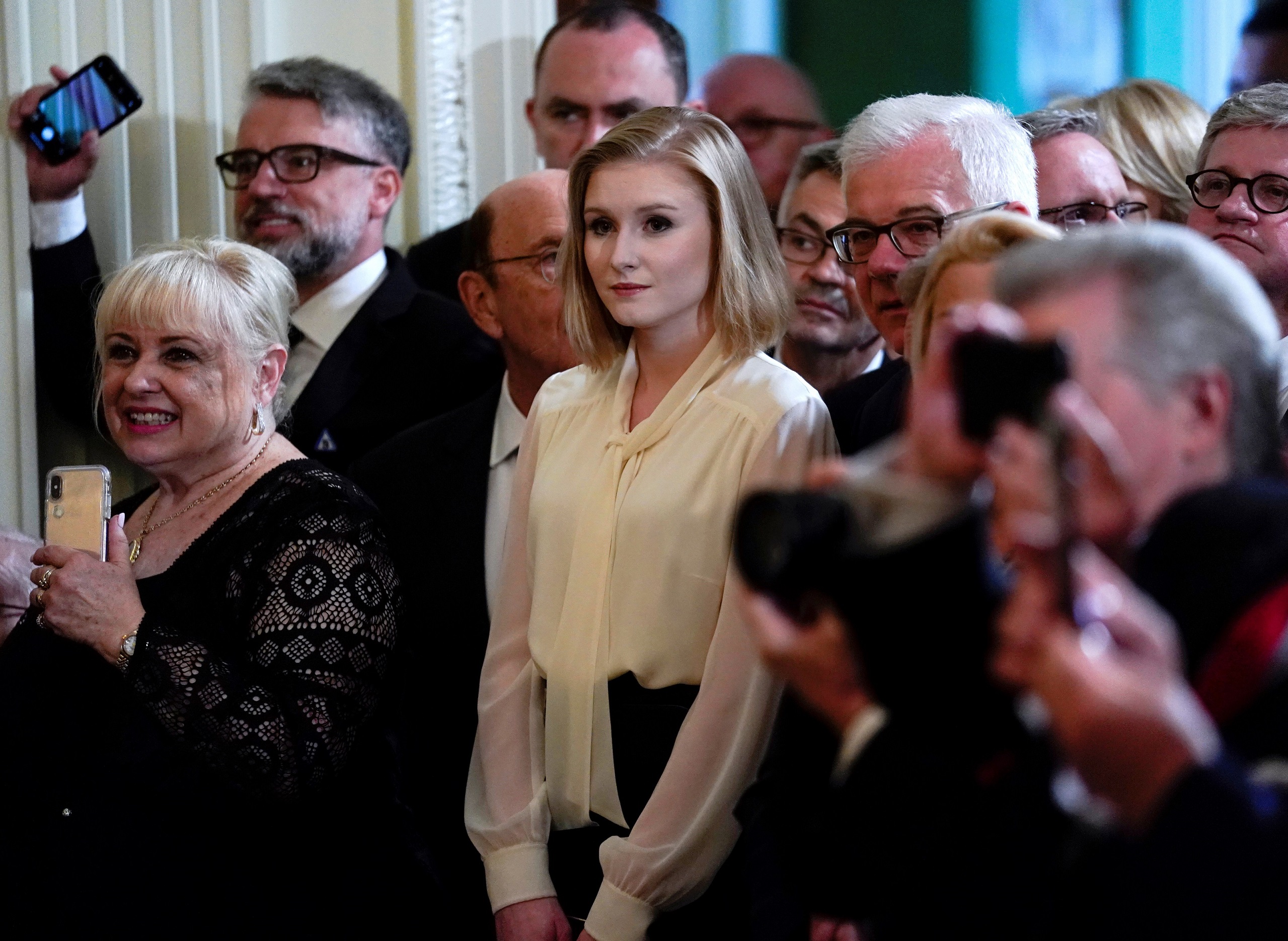 Reception for Polish President Duda at the White House in Washington