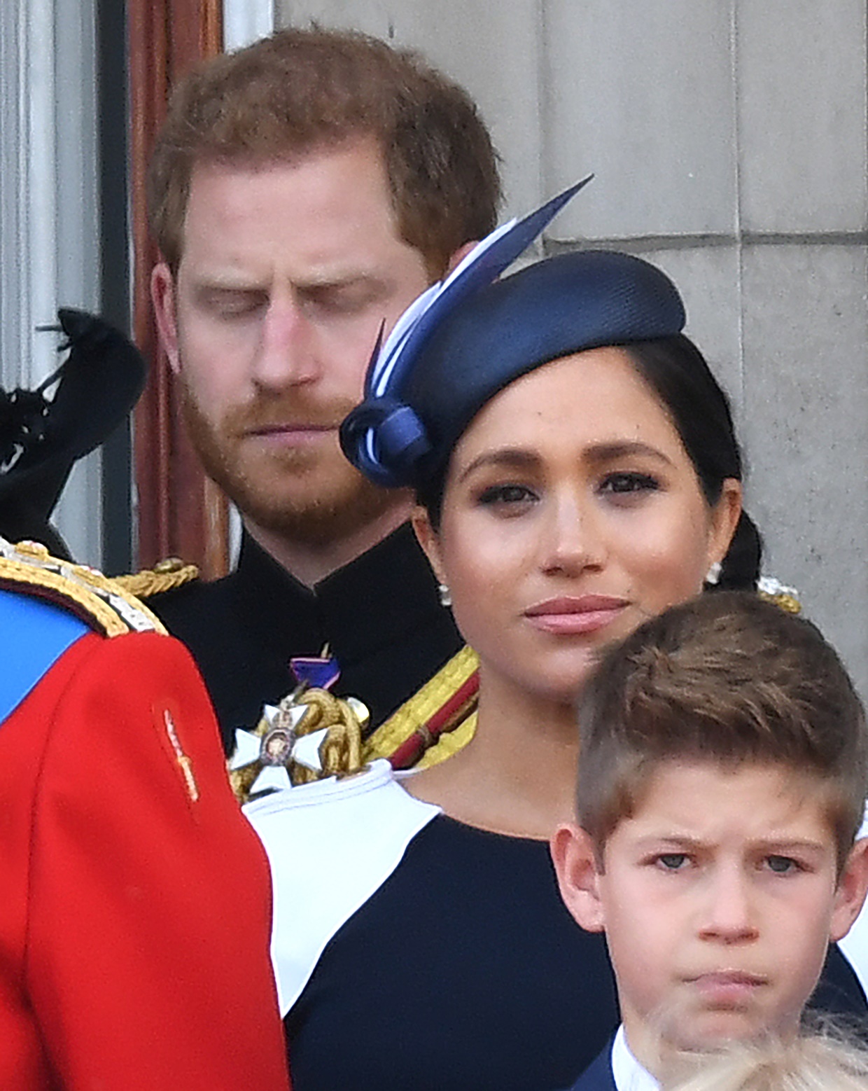 Prince Harry appears to tell Meghan to 
