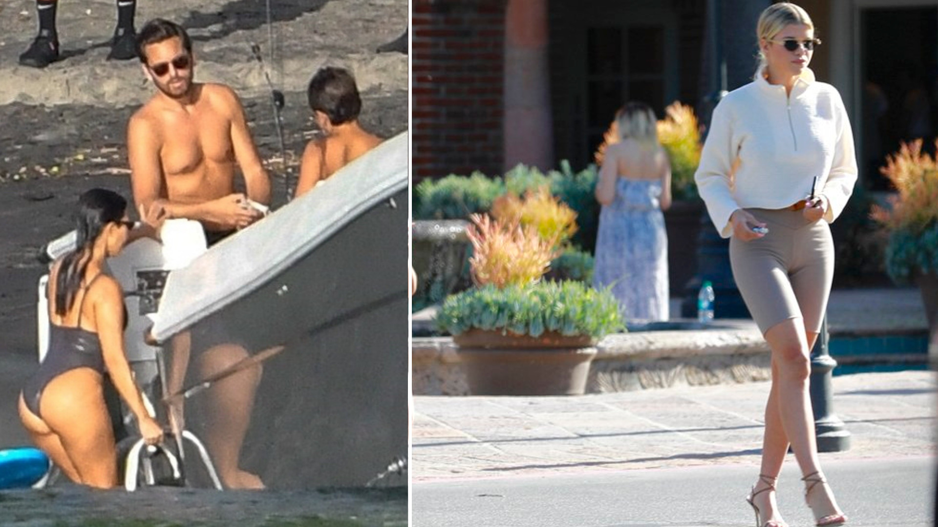 Scott Disick spotkał się z Sofią RIchie po wakacjach z Kourtney Kardashian Scott Disick spotkał się z Sofią RIchie po wakacjach z Kourtney Kardashian