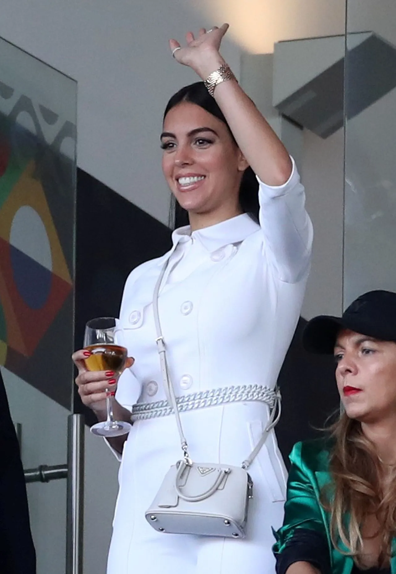 Georgina Rodriguez na meczu Georgina Rodriguez na meczu