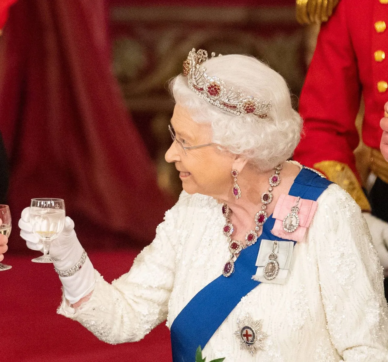 President Donald Trump visits the Queen President Donald Trump visits the Queen