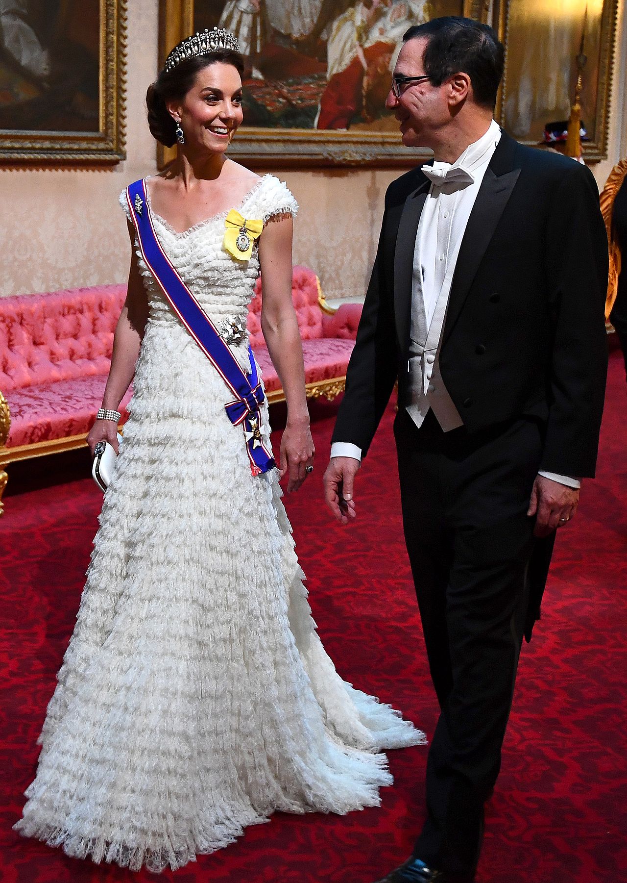 The Queen hosts a State Banquet for the US State Visit