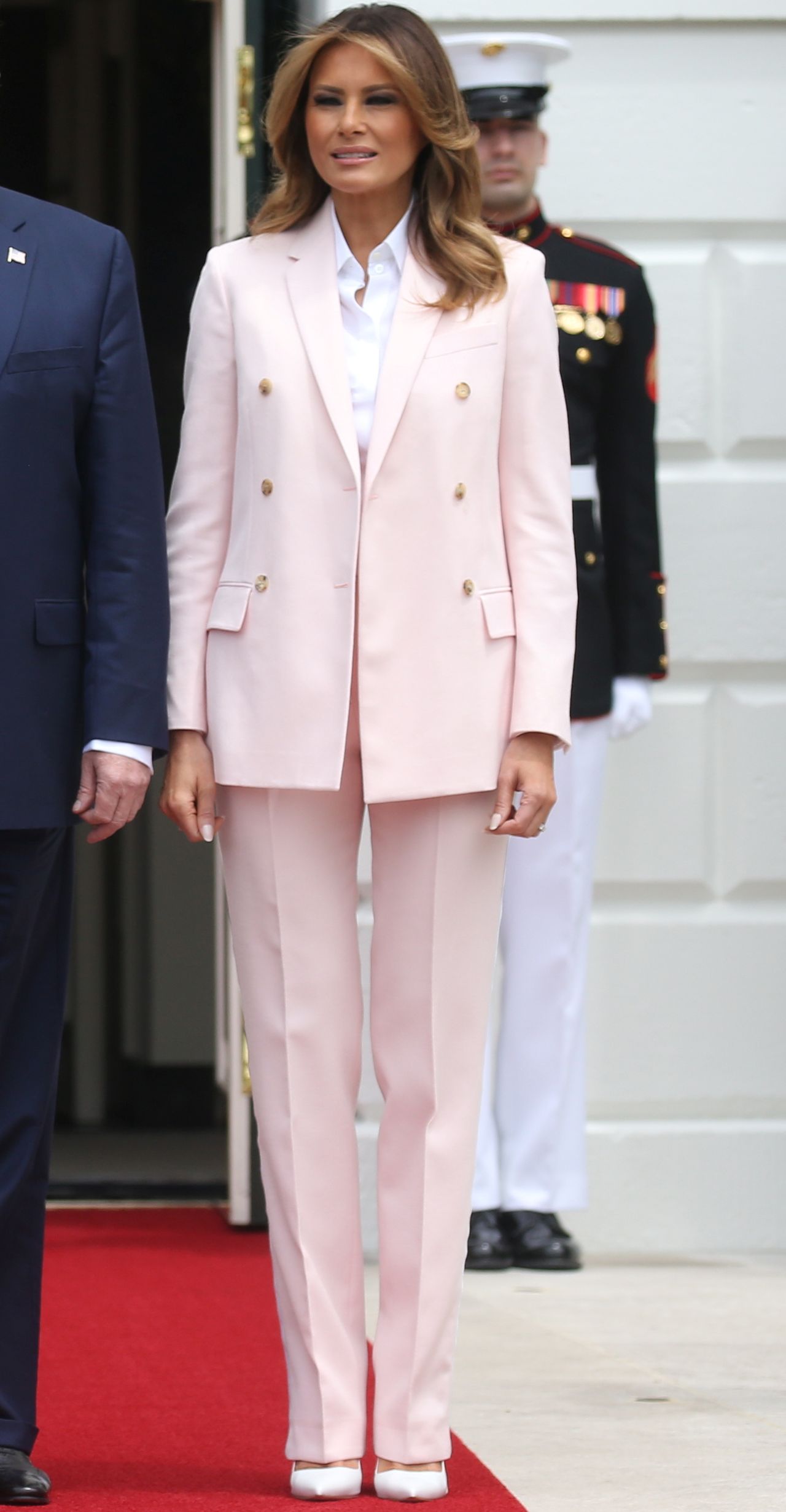 U.S. President Trump welcomes Poland's President Duda at the White House in Washington
