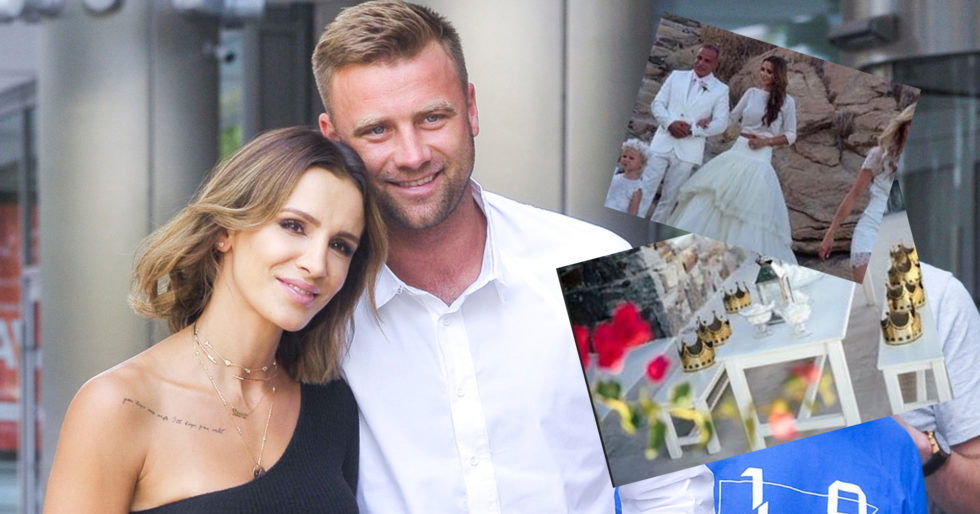 Sara Boruc i Artur Boruc świętują 5. rocznicę ślubu – żona piłkarza wyszła za mąż w sweterku! (ZDJĘCIA) Sara Boruc i Artur Boruc świętują 5. rocznicę ślubu – żona piłkarza wyszła za mąż w sweterku! (ZDJĘCIA)