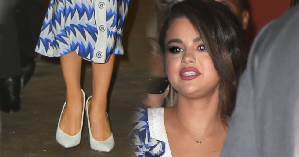 Selena Gomez wygląda przepięknie! Ta niebieska sukienka idealnie pasuje do jej urody (ZDJĘCIA) Selena Gomez wygląda przepięknie! Ta niebieska sukienka idealnie pasuje do jej urody (ZDJĘCIA)