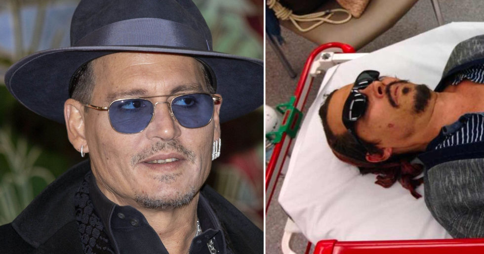 Ujawniono szokujące zdjęcie Johnny’ego Deppa Ujawniono szokujące zdjęcie Johnny’ego Deppa