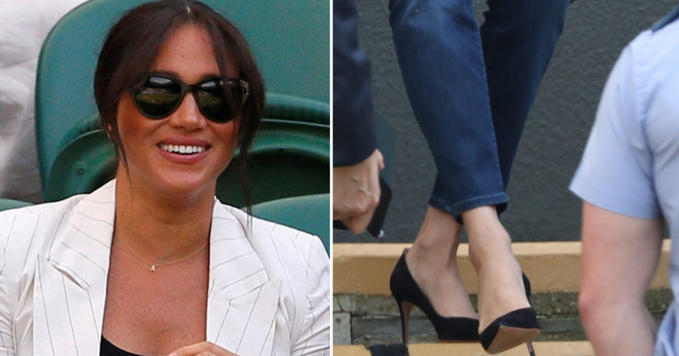 Dżinsy księżnej Meghan pokazały, że żona Harry’ego wraca do formy (ZDJĘCIA) Dżinsy księżnej Meghan pokazały, że żona Harry’ego wraca do formy (ZDJĘCIA)