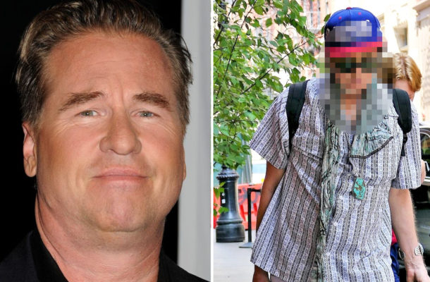 Wychudzony Val Kilmer z rurką tracheotomijną – gwiazdor kilka lat temu zachorował na raka (ZDJĘCIA)