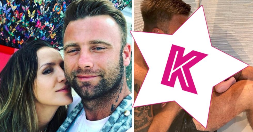 Artur Boruc pod prysznicem z małym Noah Artur Boruc pod prysznicem z małym Noah
