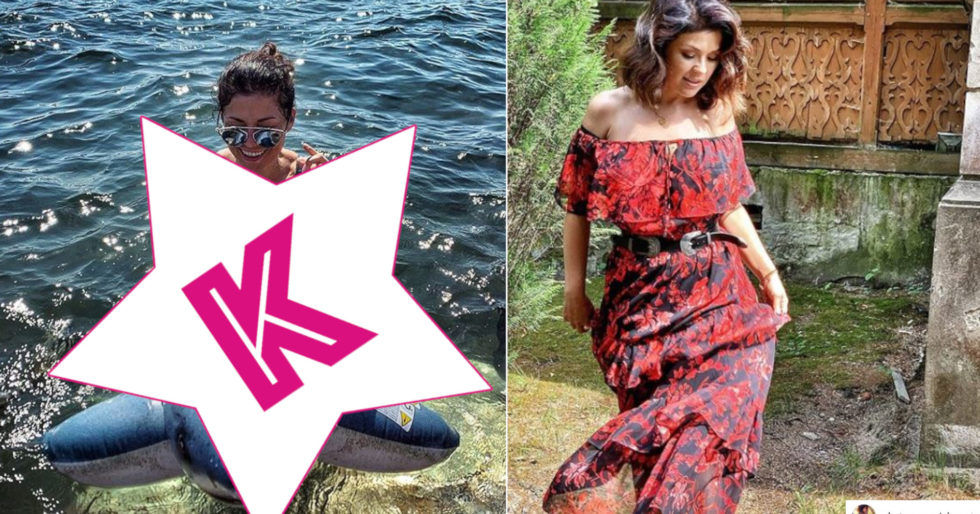 Katarzyna Cichopek w bikini na dmuchanym rekinie. Z całą rodziną wyjechała na Majorkę Katarzyna Cichopek w bikini na dmuchanym rekinie. Z całą rodziną wyjechała na Majorkę