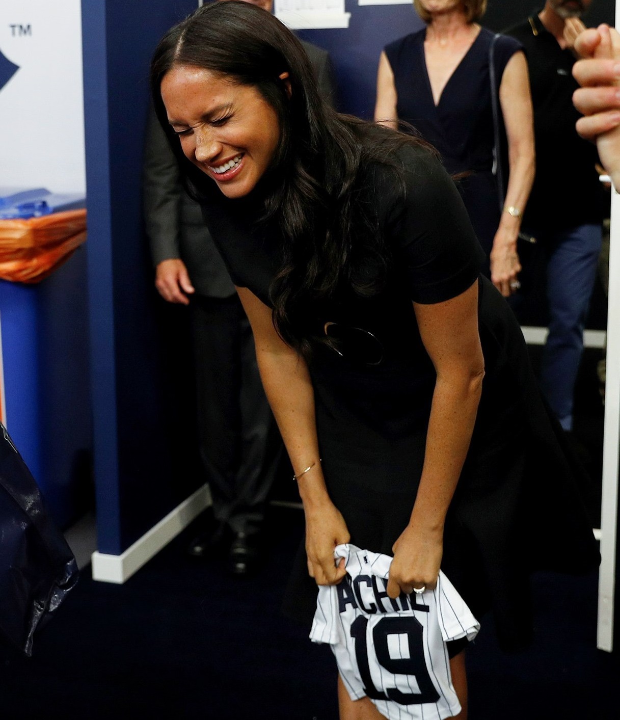 Harry and Meghan watch the Red Sox vs Yankees Baseball