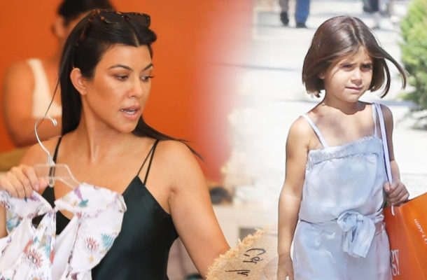 Kourtney Kardashian na zakupach z Penelope – czy to, co niosły w rękach to PRZESADA? (ZDJĘCIA)