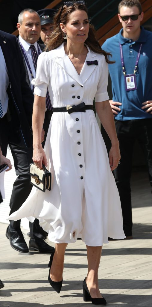 Księżna Kate na Wibledonie